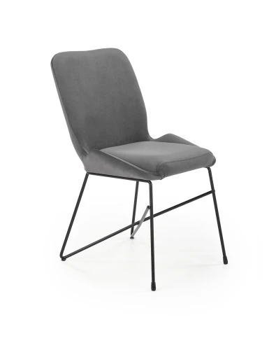 Halmar K454 krzesło popielaty