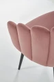 Halmar K410 krzesło różowy velvet