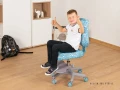 Unique BETTY niebieski fotel dziecięcy
