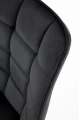 Halmar K332 krzesło czarny / czarny