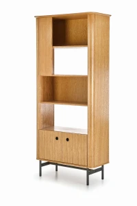 Halmar SMART regał REG-1 dąb naturalny/czarny