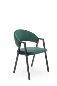 Halmar K473 krzesło ciemny zielony