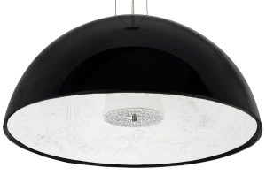 King Home Lampa wisząca ELEGANTE 90 czarna