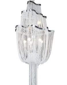 King Home Lampa wisząca ATLANTA - aluminium, stal