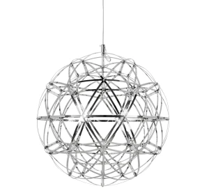 King Home Lampa wisząca STELLAR 60 chrom - LED, stal nierdzewna