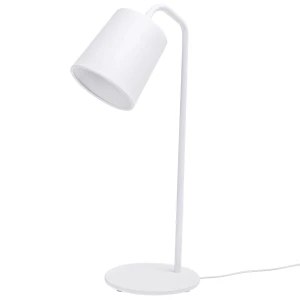King Home Lampa biurkowa FLAMING TABLE biała