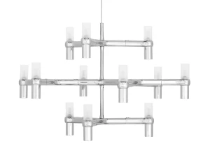 King Home Lampa wisząca ATOMIC chrom