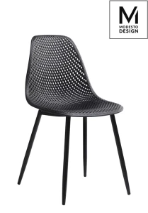 Modesto Design krzesło TIVO czarne - polipropylen, metal
