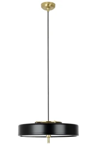 King Home Lampa wisząca ARTE czarna - aluminium, metal