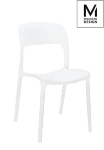 Modesto Design krzesło ZING białe - polipropylen