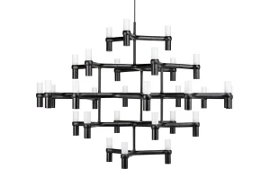 King Home Lampa wisząca ATOMIC GRANDE czarna