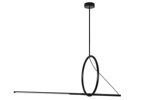 King Home Lampa wisząca STICK - LED, metal, akryl