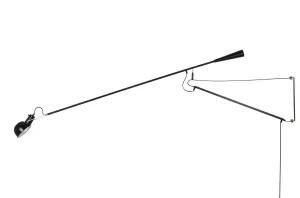 King Home Kinkiet RIFLE czarny - włókno węglowe, metal
