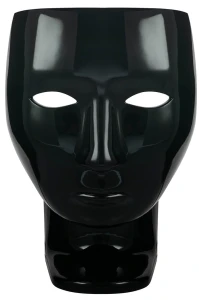 King Home Fotel NEMO FACE CHAIR czarny - włókno szklane