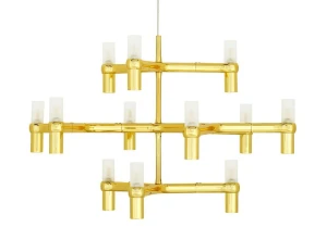 King Home Lampa wisząca ATOMIC złota