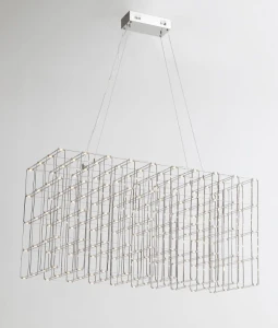 King Home Lampa wisząca CONSTELLAR - LED, stal szczotkowana