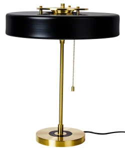 King Home Lampa biurkowa ARTE czarna - aluminium, szkło