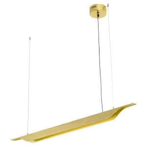 King Home Lampa wisząca VERTIGO złota - LED, aluminium