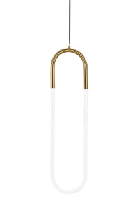 King Home Lampa wisząca PUZO LED L złoto