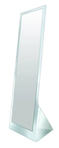 King Home Lustro stojące GLAMOUR transparentne