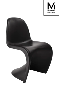 Modesto Design krzesło HOVER czarne - polipropylen