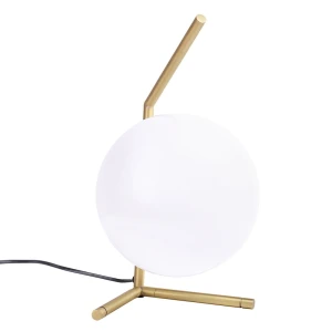King Home Lampa biurkowa HALM 1 - mosiądz, szkło