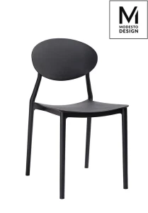 Modesto Design krzesło FLEX czarne - polipropylen