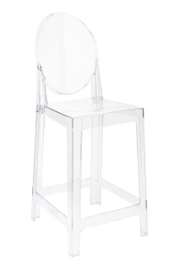 King Home Hoker VICTORIA 65 cm transparentny - poliwęglan
