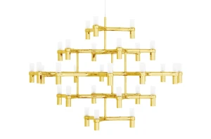King Home Lampa wisząca ATOMIC GRANDE zlota