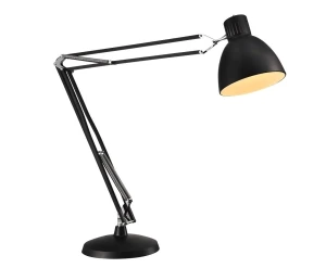 King Home Lampa podłogowa GIGANT czarna - metal