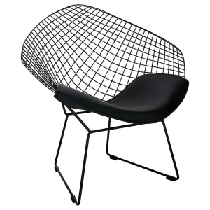 King Home Fotel VOLIER SOFT czarny - poduszka czarna
