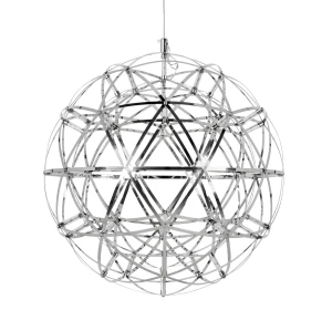 King Home Lampa wisząca STELLAR 90 chrom - LED, stal nierdzewna