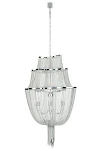 King Home Lampa wisząca ATLANTA 2 - aluminium, stal