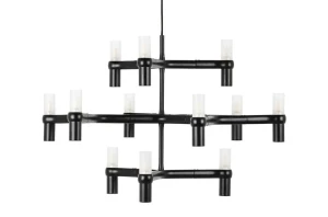 King Home Lampa wisząca ATOMIC czarna
