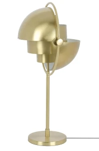 King Home Lampa stołowa VARIA złota - stal węglowa