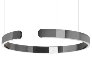 King Home Lampa wisząca VISTA 80 grafitowy chrom