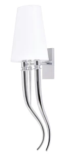 King Home Kinkiet DEVIL WALL 2 - stal węglowa, tkanina PVC