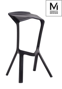 Modesto Design hoker MIURA czarny - polipropylen