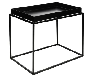 King Home Stolik RITTA XL czarny - metal