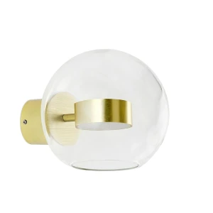 King Home Kinkiet CAPRI WALL 1 złoty - 60 LED, aluminium, szkło