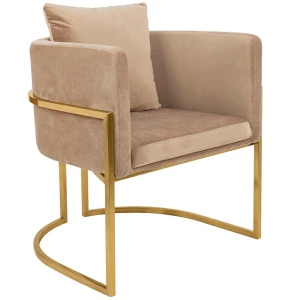 King Home Fotel CHLOE VELVET khaki
