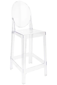 King Home Hoker VICTORIA 75 cm transparentny - poliwęglan