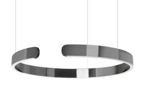 King Home Lampa wisząca VISTA 60 grafiitowy chrom