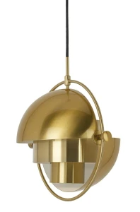 King Home Lampa wisząca VARIA złota - stal węglowa