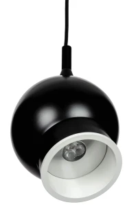 King Home Lampa wisząca OJO LOONG czarna - LED,metal