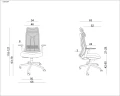 Unique CONCEPT czarny fotel biurowy