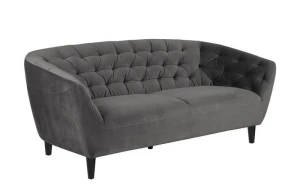 ACTONA Sofa 3osobowa Ria Velvet dark grey