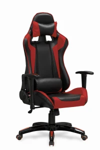Halmar DEFENDER fotel gabinetowy czarno-czerwony
