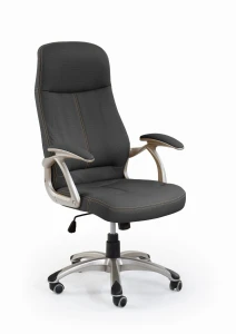 Halmar EDISON fotel gabinetowy czarny