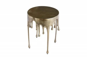 INVICTA stolik kawowy LIQUID LINE 51  złoty - metal